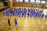 朝の縦割り集会